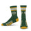 For Bare Feet NCAA Colorado State Rams 4 Stripe Deuce Crew Sock Team Color LARGE - Sports Gifts, Sports Memorabilia, Sports Collectibles, Fan Shop