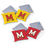 Wild Sports NCAA Maryland Terrapins 8pk Dual Sided Bean Bags, Team Color - Sports Collectibles, Sports Memorabilia, Sports Fan Shop, Sports Gifts