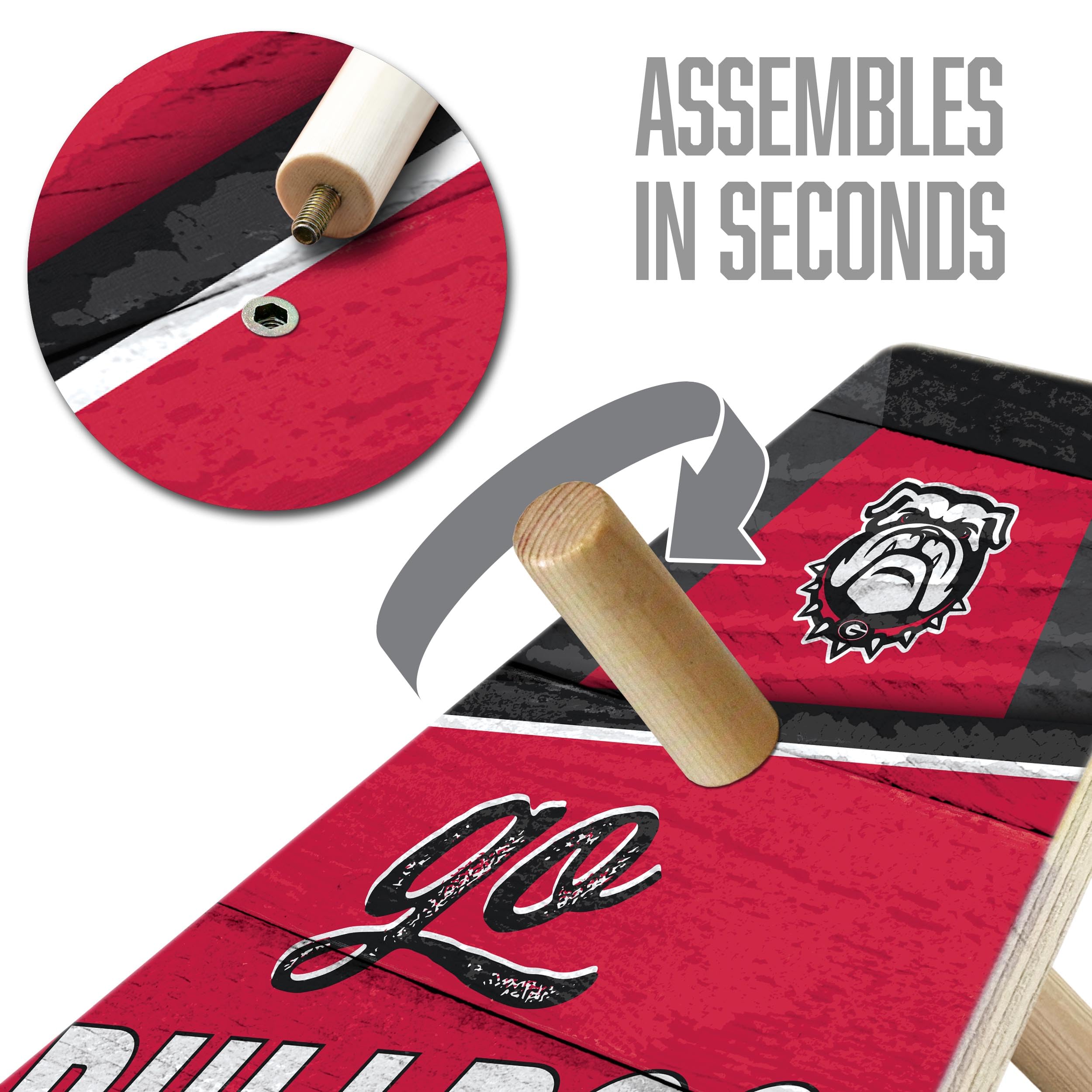 YouTheFan NCAA Georgia Bulldogs Ringbag - Sports Collectibles, Sports Memorabilia, Sports Fan Shop, Sports Gifts