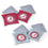 Wild Sports NCAA Alabama Crimson Tide 8pk Dual Sided Bean Bags, Team Color - Sports Gifts, Sports Memorabilia, Sports Collectibles, Fan Shop