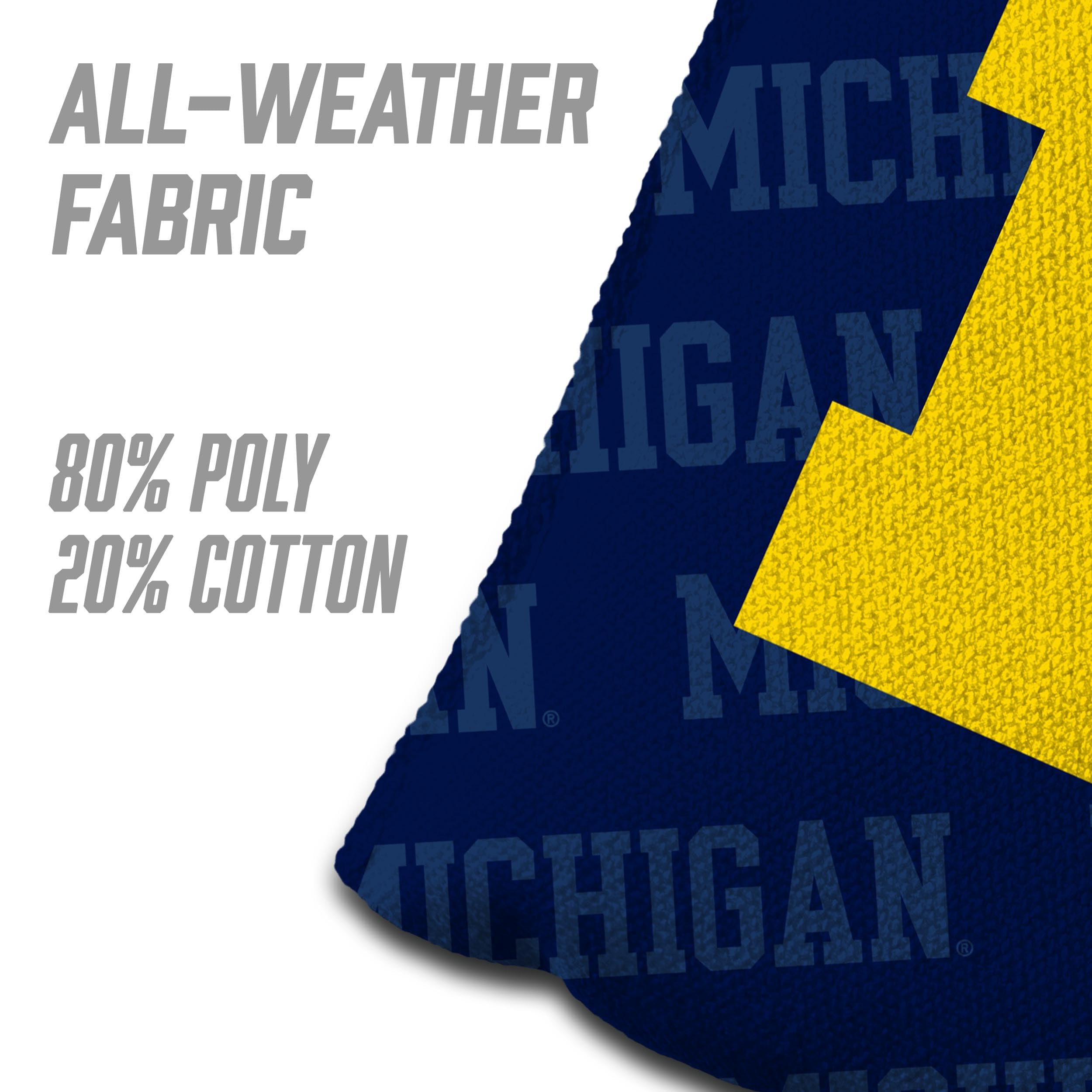 YouTheFan NCAA Michigan Wolverines Cornhole Bags - 4PK - Blue - Sports Collectibles, Sports Memorabilia, Sports Fan Shop, Sports Gifts