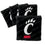 YouTheFan NCAA Cincinnati Bearcats Cornhole Bags - 4PK - Black - Sports Collectibles, Sports Memorabilia, Sports Fan Shop, Sports Gifts