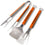 YouTheFan 5021886 NCAA Oklahoma State Cowboys Spirit Series 3-Piece BBQ Set, 22" x 9", Team Colors - Sports Collectibles, Sports Memorabilia, Sports Fan Shop, Sports Gifts