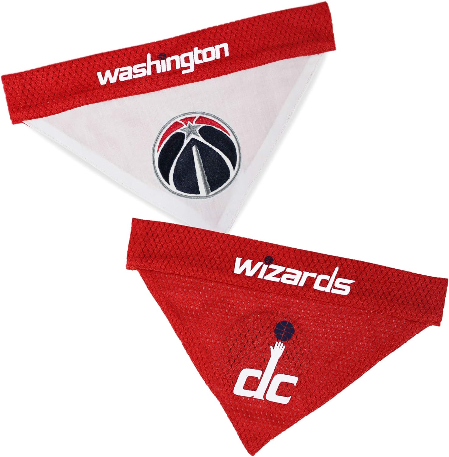 Washington Wizards Reversible Bandana Pets First - Sports Collectibles, Sports Memorabilia, Sports Fan Shop, Sports Gifts
