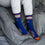 For Bare Feet NCAA Florida Gators 4 Stripe Deuce Crew Sock Team Color LARGE - Sports Gifts, Sports Memorabilia, Sports Collectibles, Fan Shop