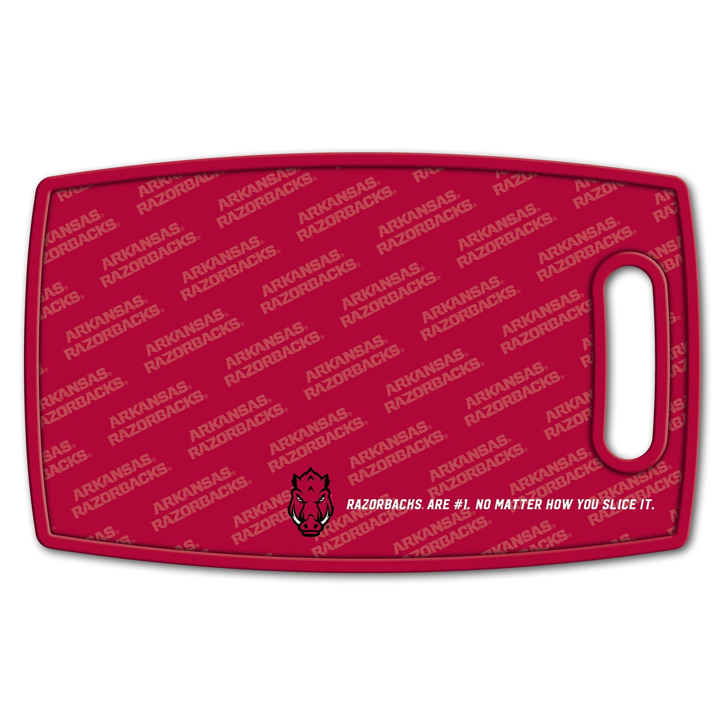 YouTheFan NCAA Arkansas Razorbacks Logo Series Cutting Board - Sports Collectibles, Sports Memorabilia, Sports Fan Shop, Sports Gifts