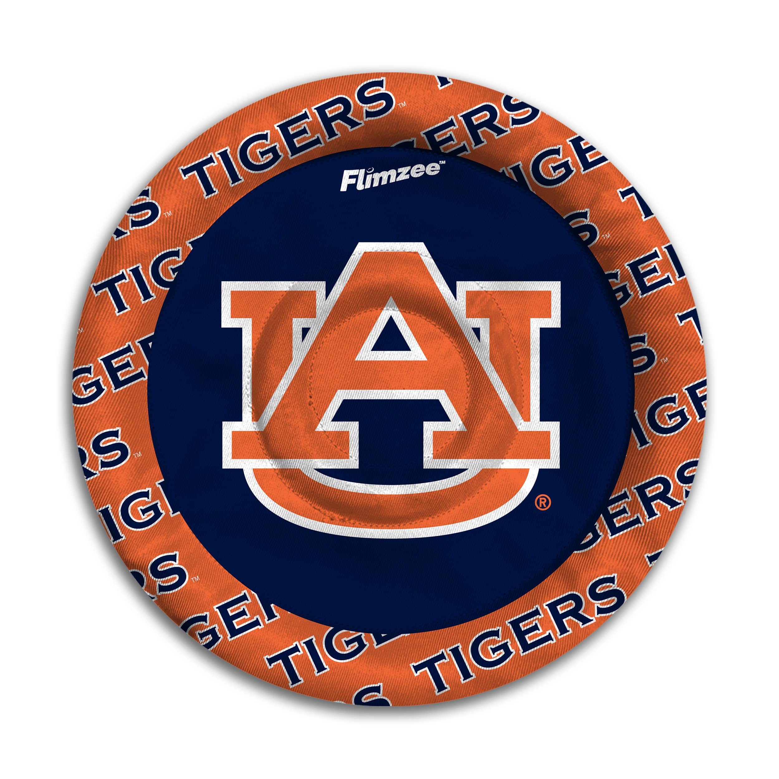YouTheFan NCAA Auburn Tigers Flimzee Bean-Bag Flying Disc - Sports Collectibles, Sports Memorabilia, Sports Fan Shop, Sports Gifts