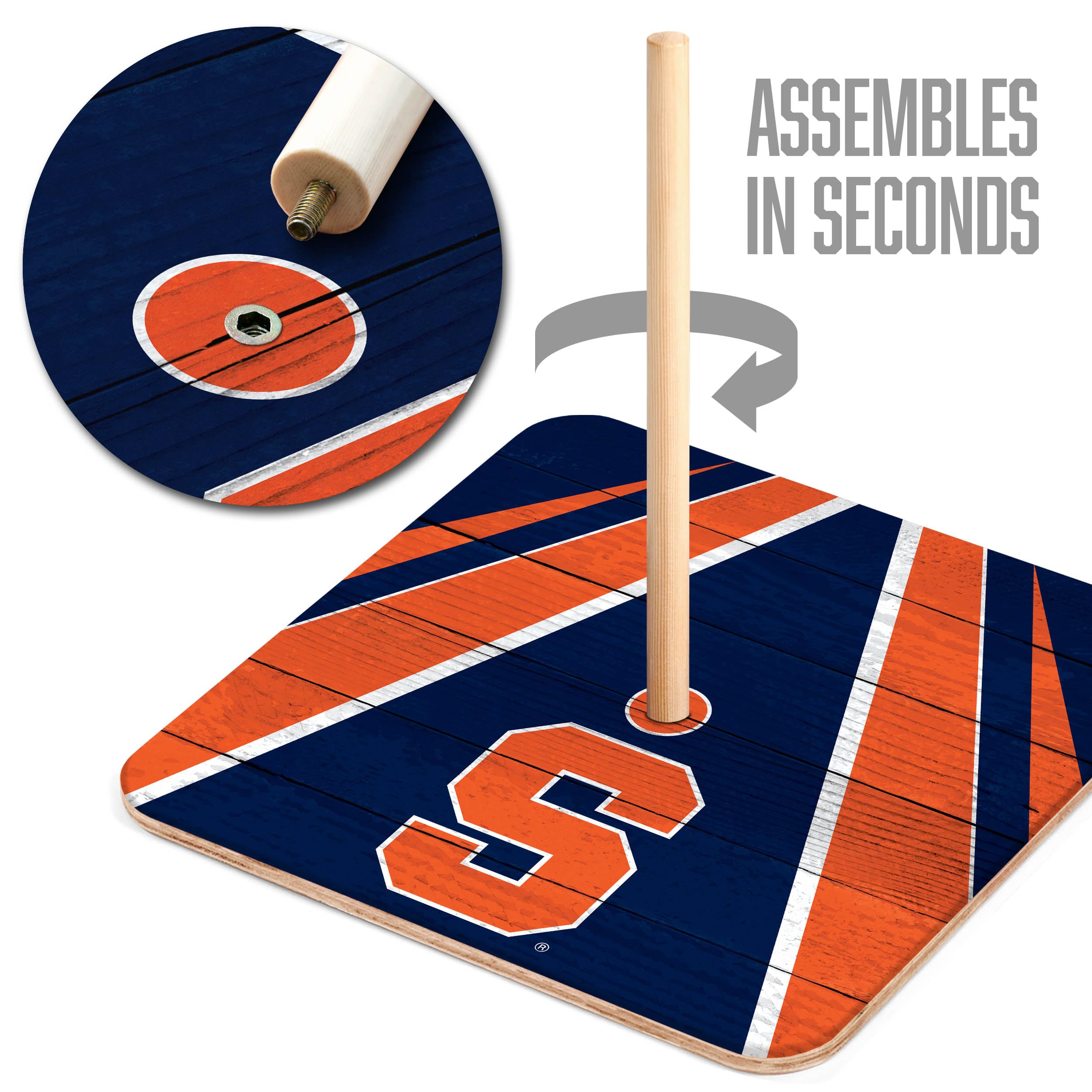 YouTheFan NCAA Syracuse Orange Horseshoe Bags - Sports Collectibles, Sports Memorabilia, Sports Fan Shop, Sports Gifts