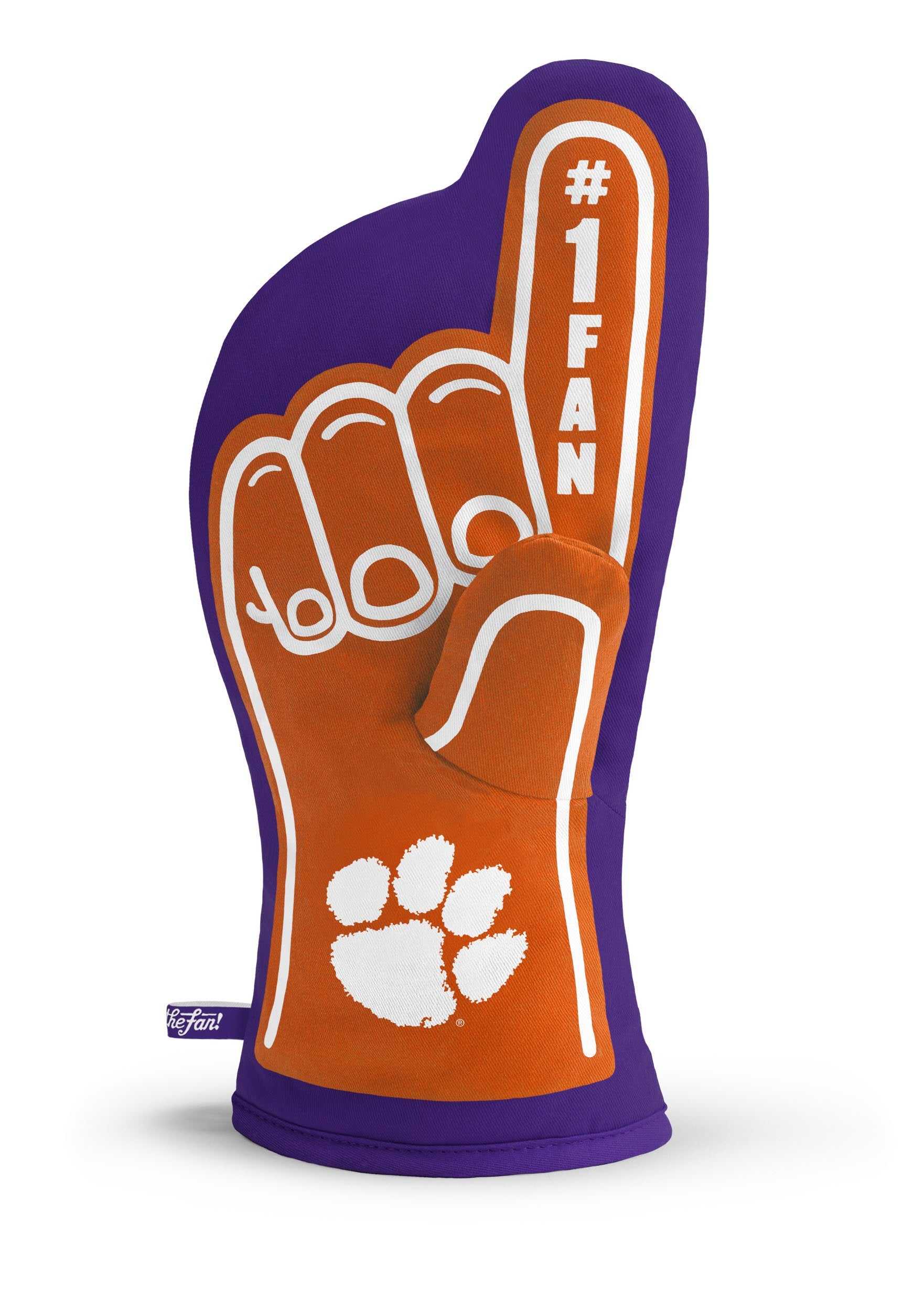 YouTheFan NCAA Clemson Tigers #1 Oven Mitt - Sports Collectibles, Sports Memorabilia, Sports Fan Shop, Sports Gifts