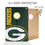 YouTheFan NFL Green Bay Packers 2’ x 3’ Wood Cornhole Game with Logo Bags - Sports Collectibles, Sports Memorabilia, Sports Fan Shop, Sports Gifts