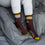 For Bare Feet NCAA Minnesota Golden Gophers 4 Stripe Deuce Crew Sock Team Color LARGE - Sports Gifts, Sports Memorabilia, Sports Collectibles, Fan Shop