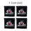YouTheFan NCAA New Mexico State - Cornhole Bags - 4PK - Black - Sports Collectibles, Sports Memorabilia, Sports Fan Shop, Sports Gifts