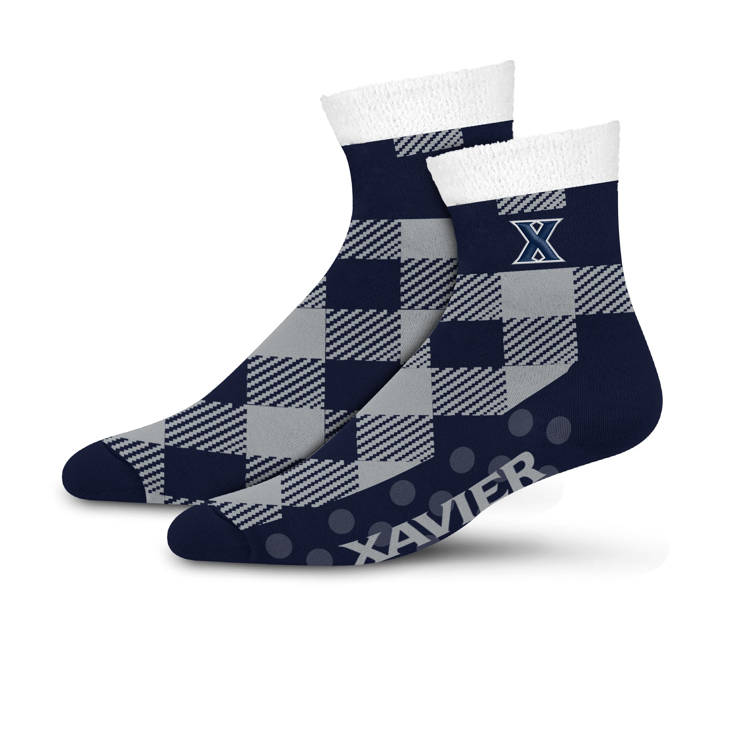 For Bare Feet NCAA XAVIER MUSKETEERS Cozy Buff Plush Cabin Sock Team Color OSFM - Sports Gifts, Sports Memorabilia, Sports Collectibles, Fan Shop
