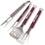 YouTheFan 5021787 NCAA Mississippi State Bulldogs Spirit Series 3-Piece BBQ Set, 22" x 9", Team Colors - Sports Collectibles, Sports Memorabilia, Sports Fan Shop, Sports Gifts