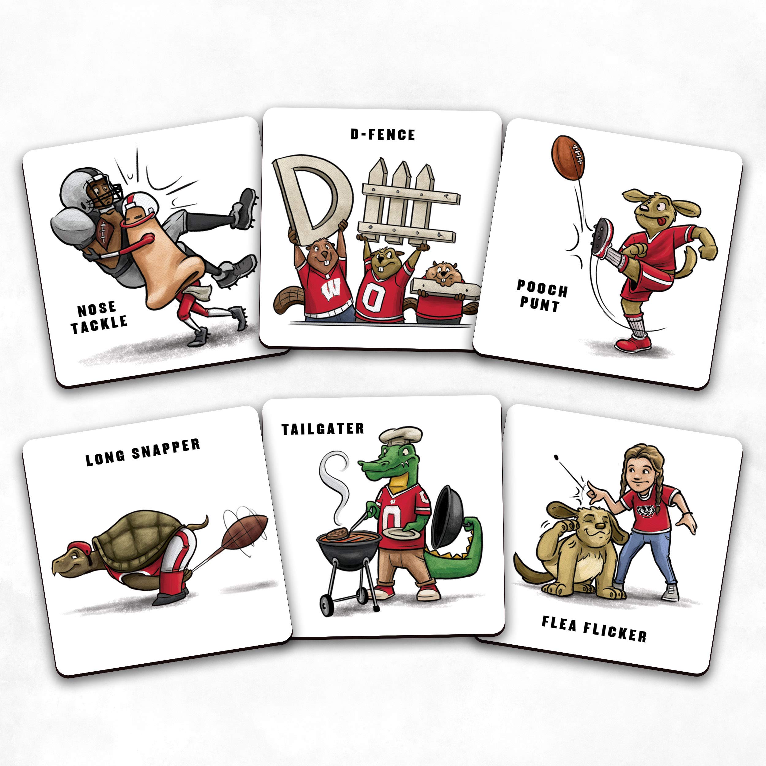 YouTheFan Memory Match YouTheFan NCAA Memory Match Game, Team Colors, Medium US - Sports Gifts, Sports Memorabilia, Sports Collectibles, Fan Shop