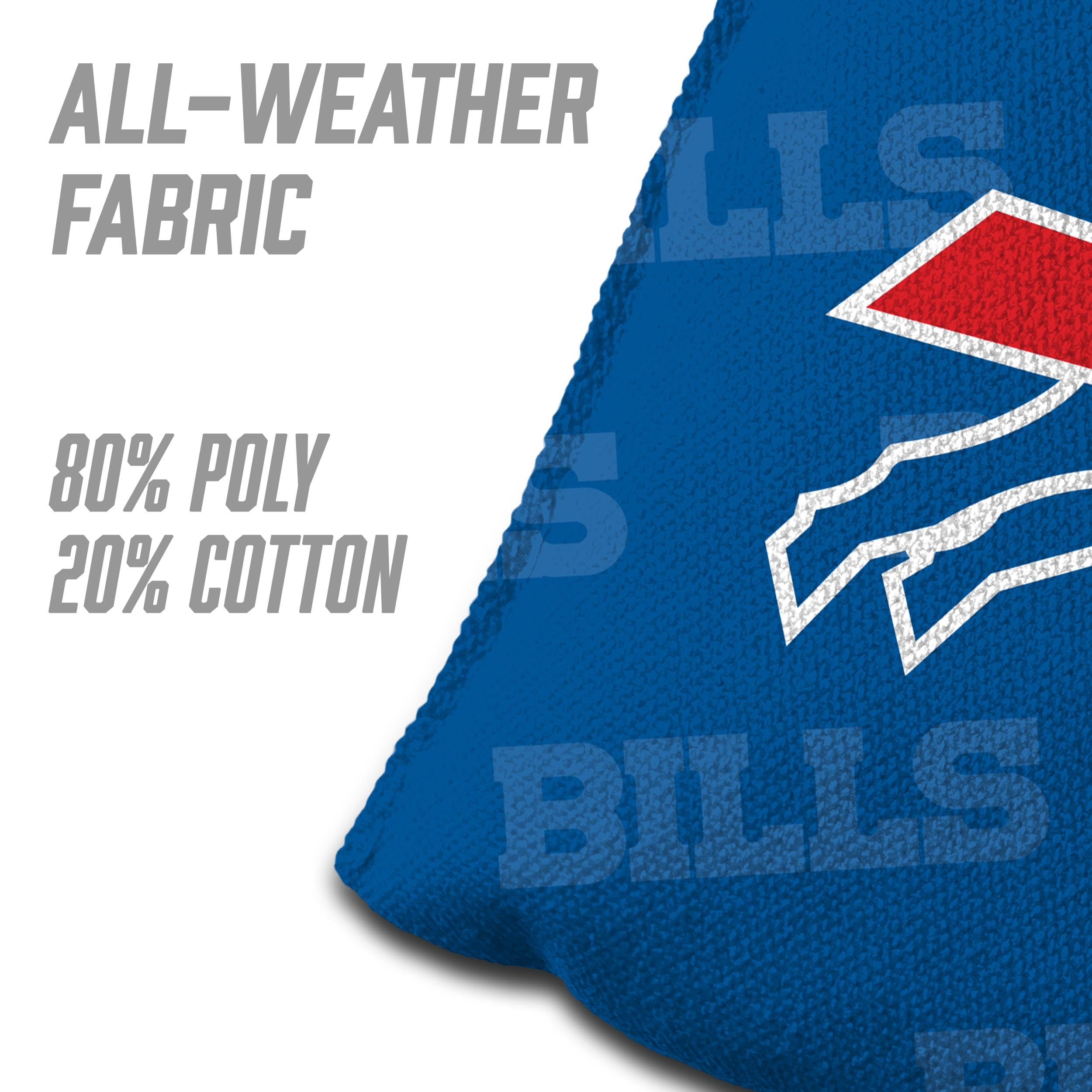 YouTheFan NFL Buffalo Bills Cornhole Bags - 4PK - Blue - Sports Collectibles, Sports Memorabilia, Sports Fan Shop, Sports Gifts