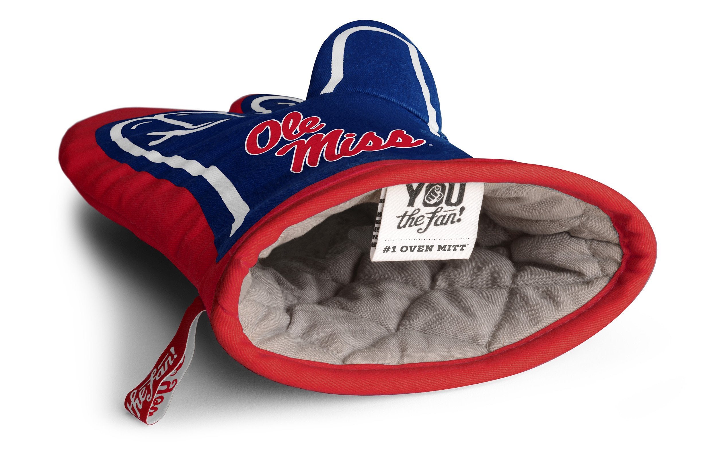 YouTheFan NCAA Mississippi Rebels #1 Oven Mitt - Sports Collectibles, Sports Memorabilia, Sports Fan Shop, Sports Gifts