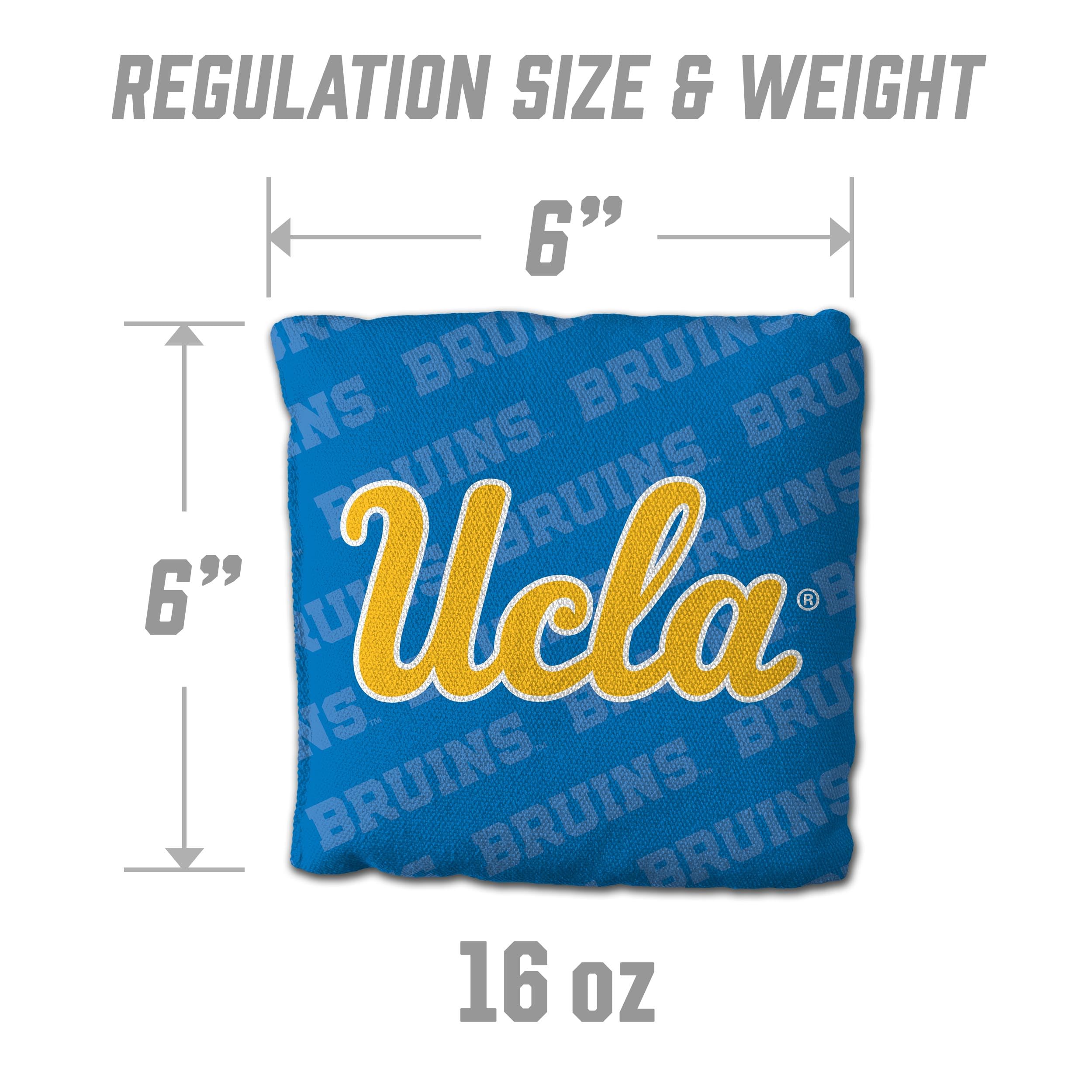 YouTheFan NCAA UCLA Bruins Cornhole Bags - 4PK - Blue - Sports Collectibles, Sports Memorabilia, Sports Fan Shop, Sports Gifts