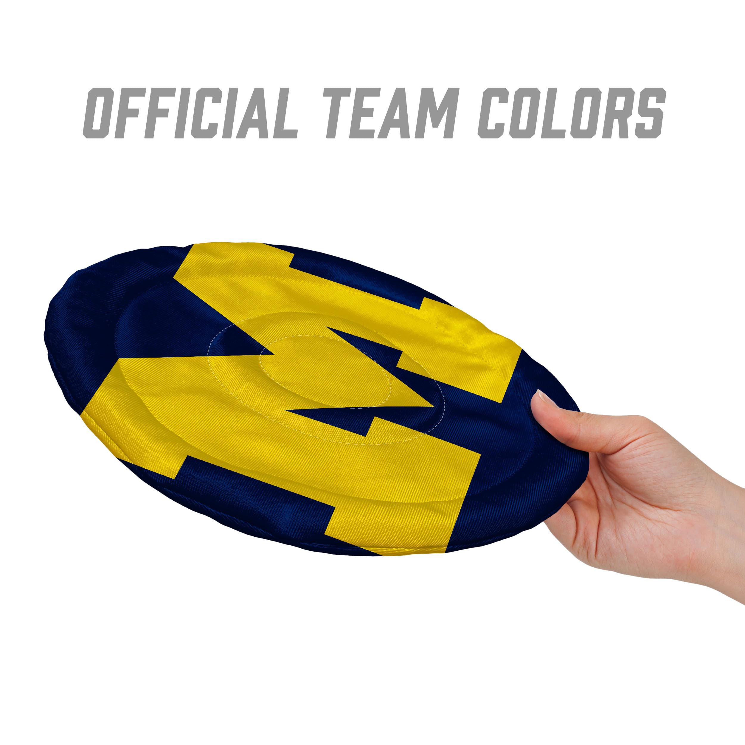 YouTheFan NCAA Michigan Wolverines Flimzee Bean-Bag Flying Disc - Sports Collectibles, Sports Memorabilia, Sports Fan Shop, Sports Gifts