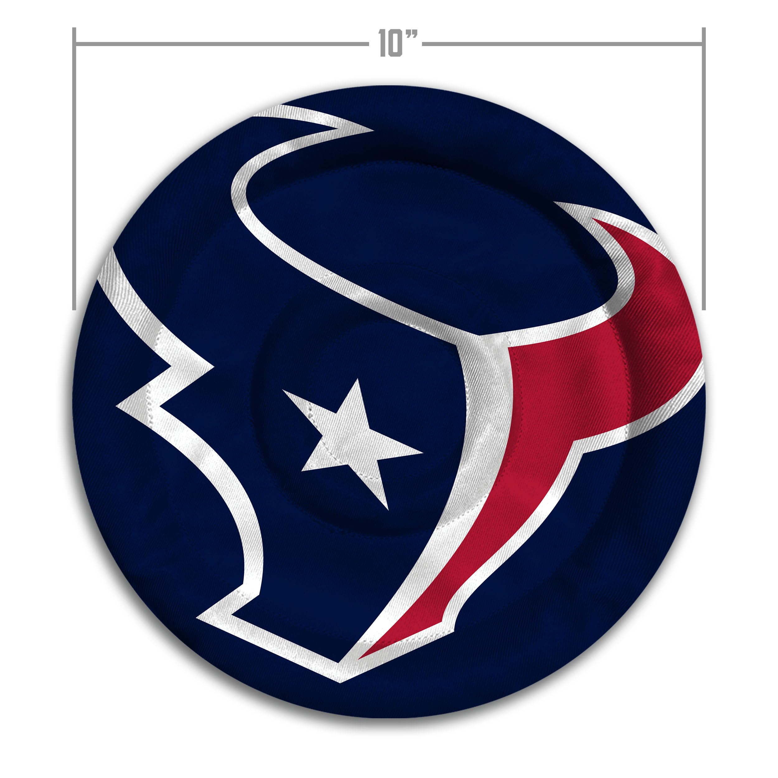 YouTheFan NFL Houston Texans Flimzee Bean-Bag Flying Disc - Sports Collectibles, Sports Memorabilia, Sports Fan Shop, Sports Gifts