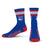 For Bare Feet NHL New York Rangers 4 Stripe Deuce Crew Sock Team Color LARGE - Sports Gifts, Sports Memorabilia, Sports Collectibles, Fan Shop