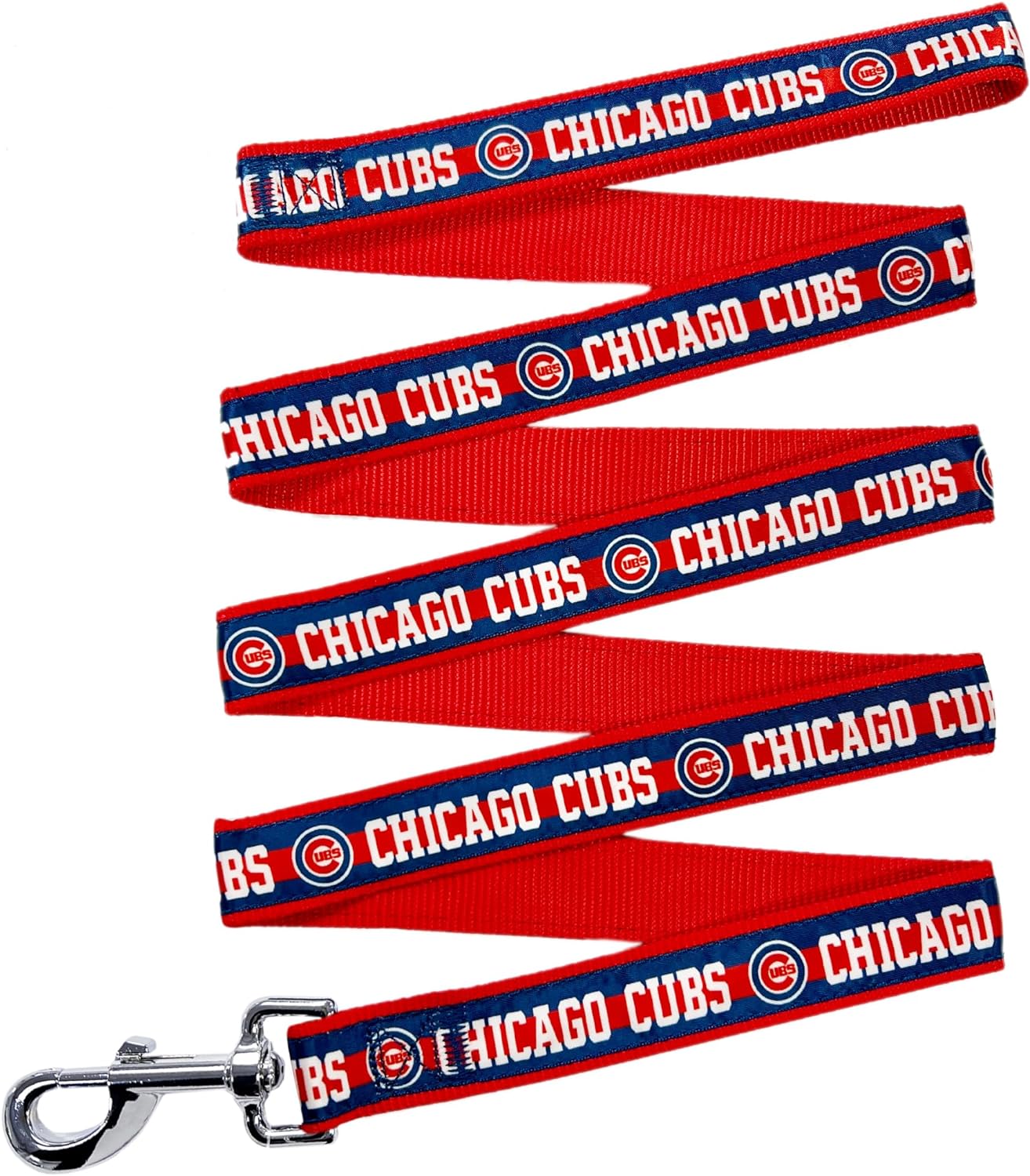 Chicago Cubs Satin Leash - Sports Collectibles, Sports Memorabilia, Sports Fan Shop, Sports Gifts