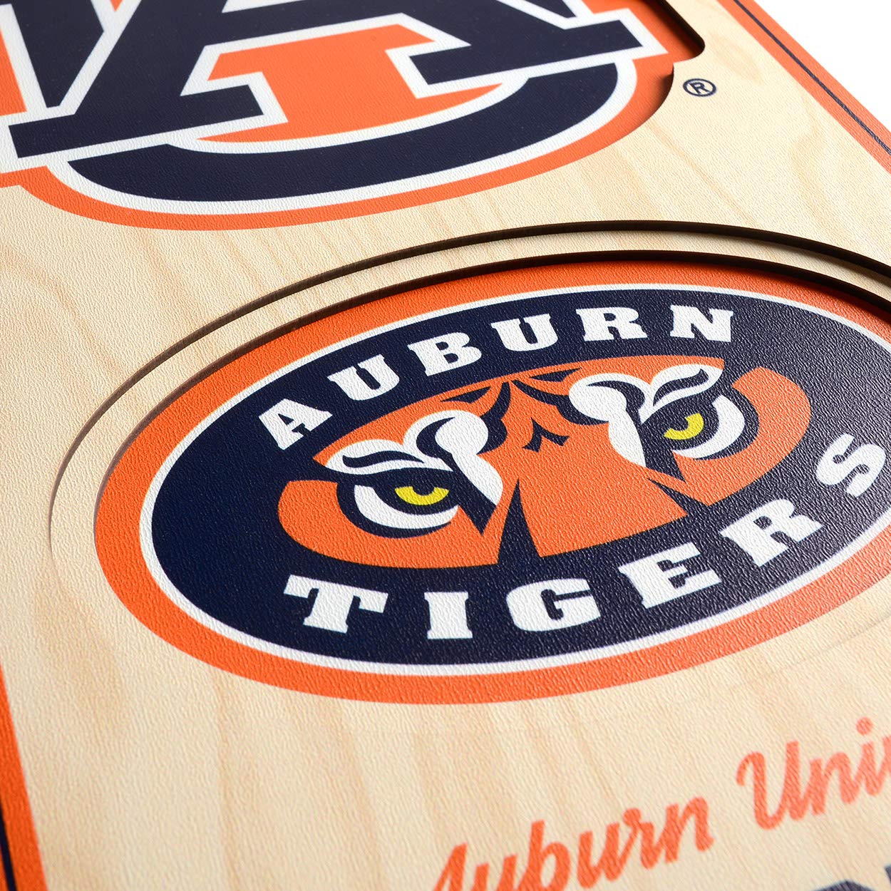 YouTheFan NCAA Auburn Tigers 3D Stadium 8x32 Banner - Hare Stadium - Sports Collectibles, Sports Memorabilia, Sports Fan Shop, Sports Gifts