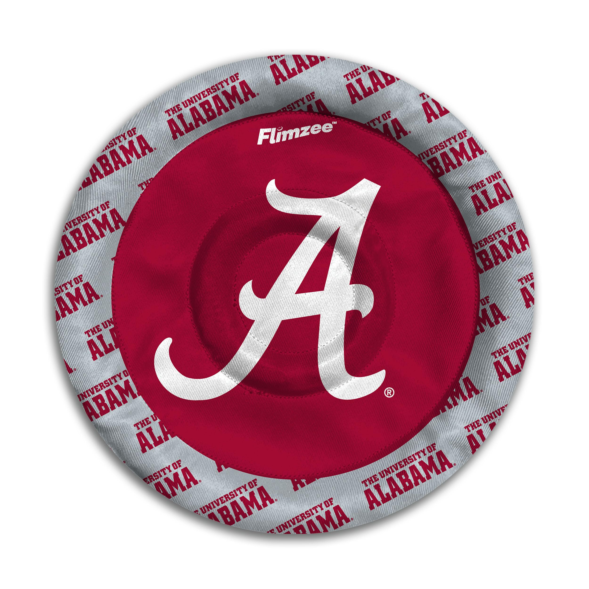 YouTheFan NCAA Alabama Crimson Tide Flimzee Bean-Bag Flying Disc - Sports Collectibles, Sports Memorabilia, Sports Fan Shop, Sports Gifts