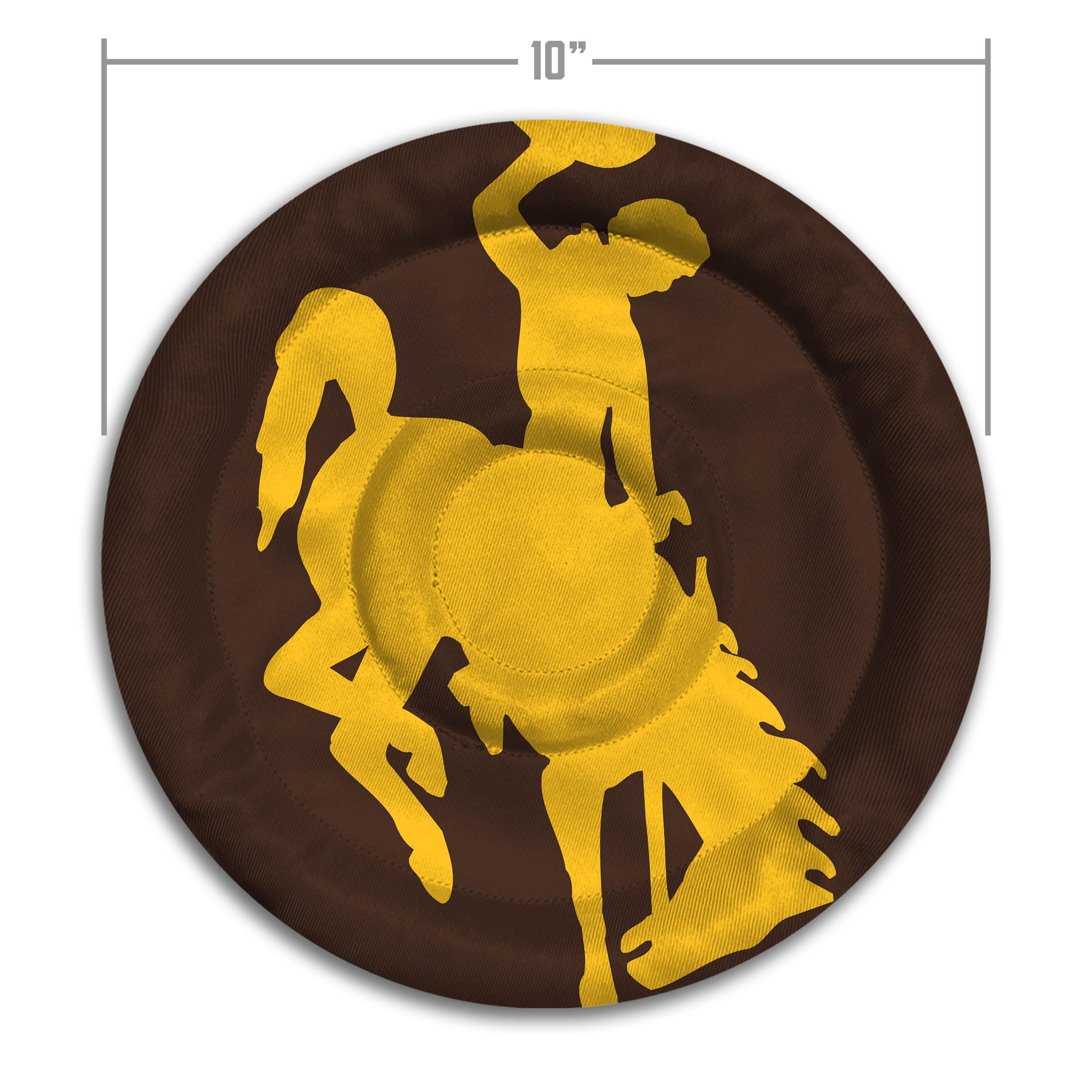 YouTheFan NCAA Wyoming Cowboys Flimzee Bean-Bag Flying Disc - Sports Collectibles, Sports Memorabilia, Sports Fan Shop, Sports Gifts