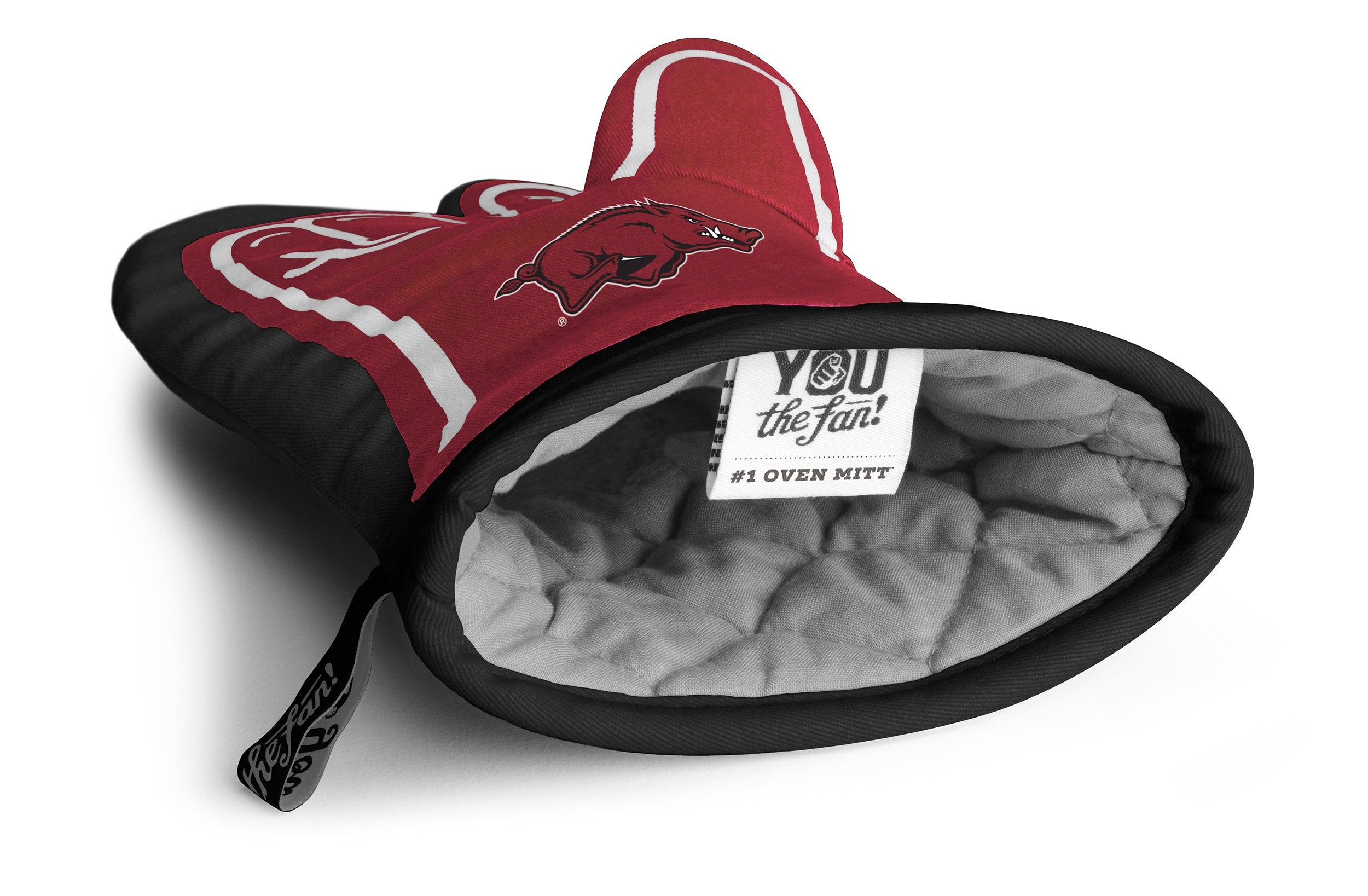 YouTheFan NCAA Arkansas Razorbacks #1 Oven Mitt - Sports Collectibles, Sports Memorabilia, Sports Fan Shop, Sports Gifts