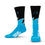 For Bare Feet NFL CAROLINA PANTHERS Black Wave Crew Sock Team Color YOUTH - Sports Gifts, Sports Memorabilia, Sports Collectibles, Fan Shop