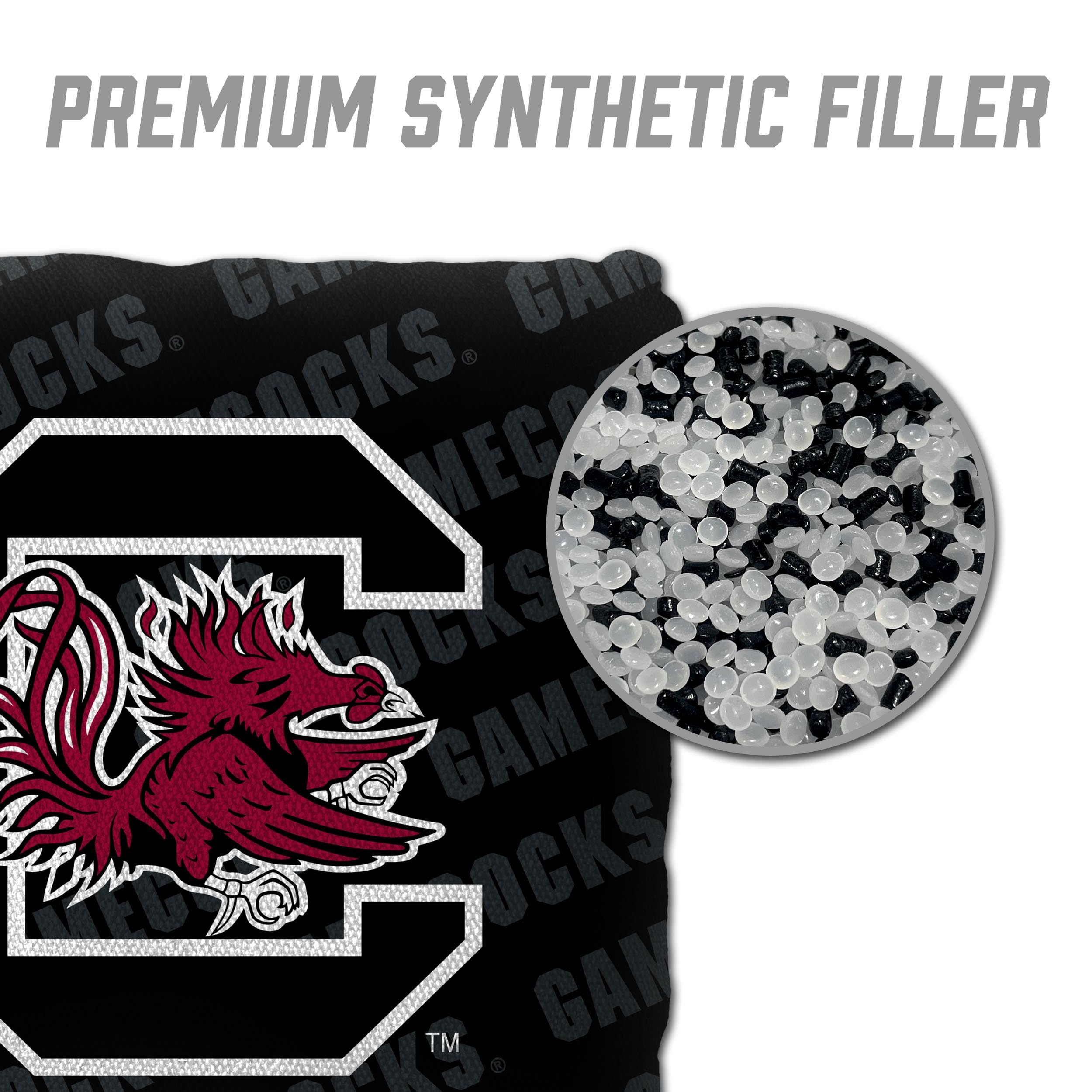 YouTheFan NCAA South Carolina Gamecocks Cornhole Bags - 4PK - Black - Sports Collectibles, Sports Memorabilia, Sports Fan Shop, Sports Gifts