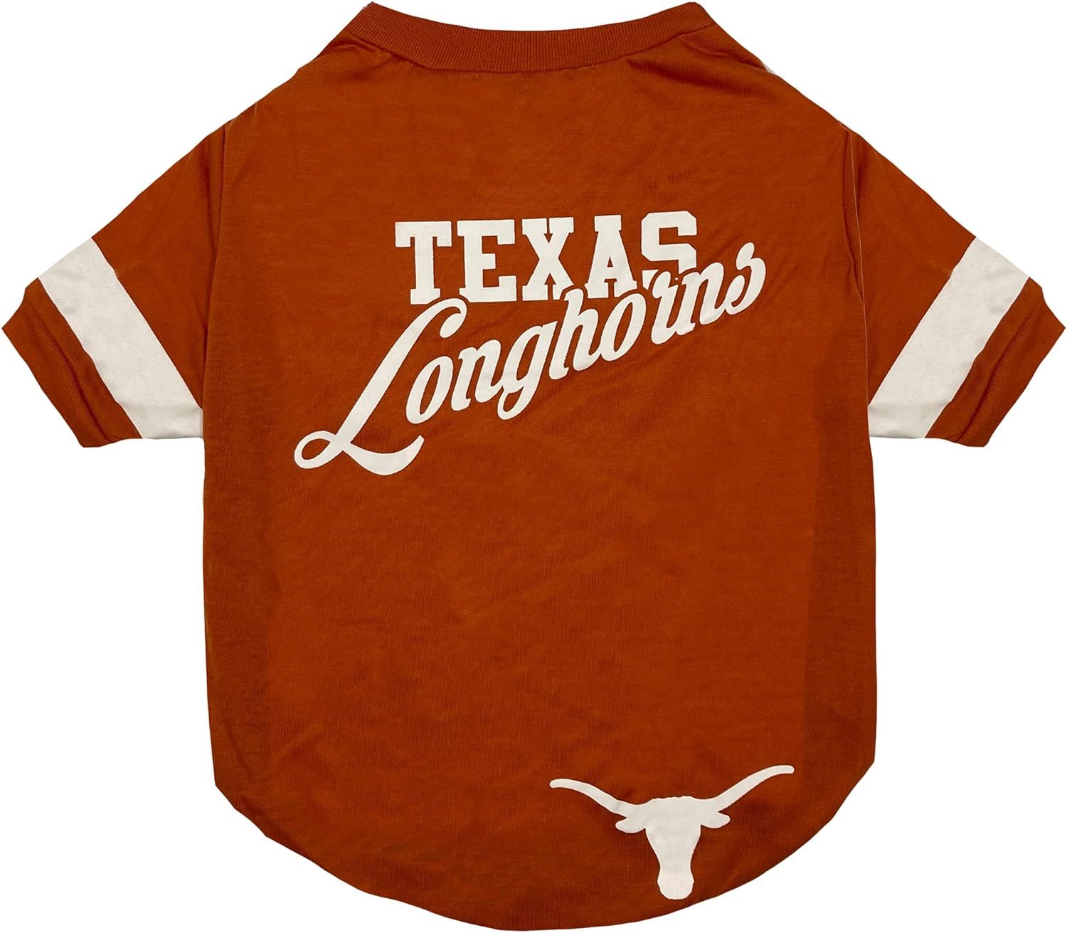 Texas Longhorns Stripe Tee Pets First - Sports Collectibles, Sports Memorabilia, Sports Fan Shop, Sports Gifts