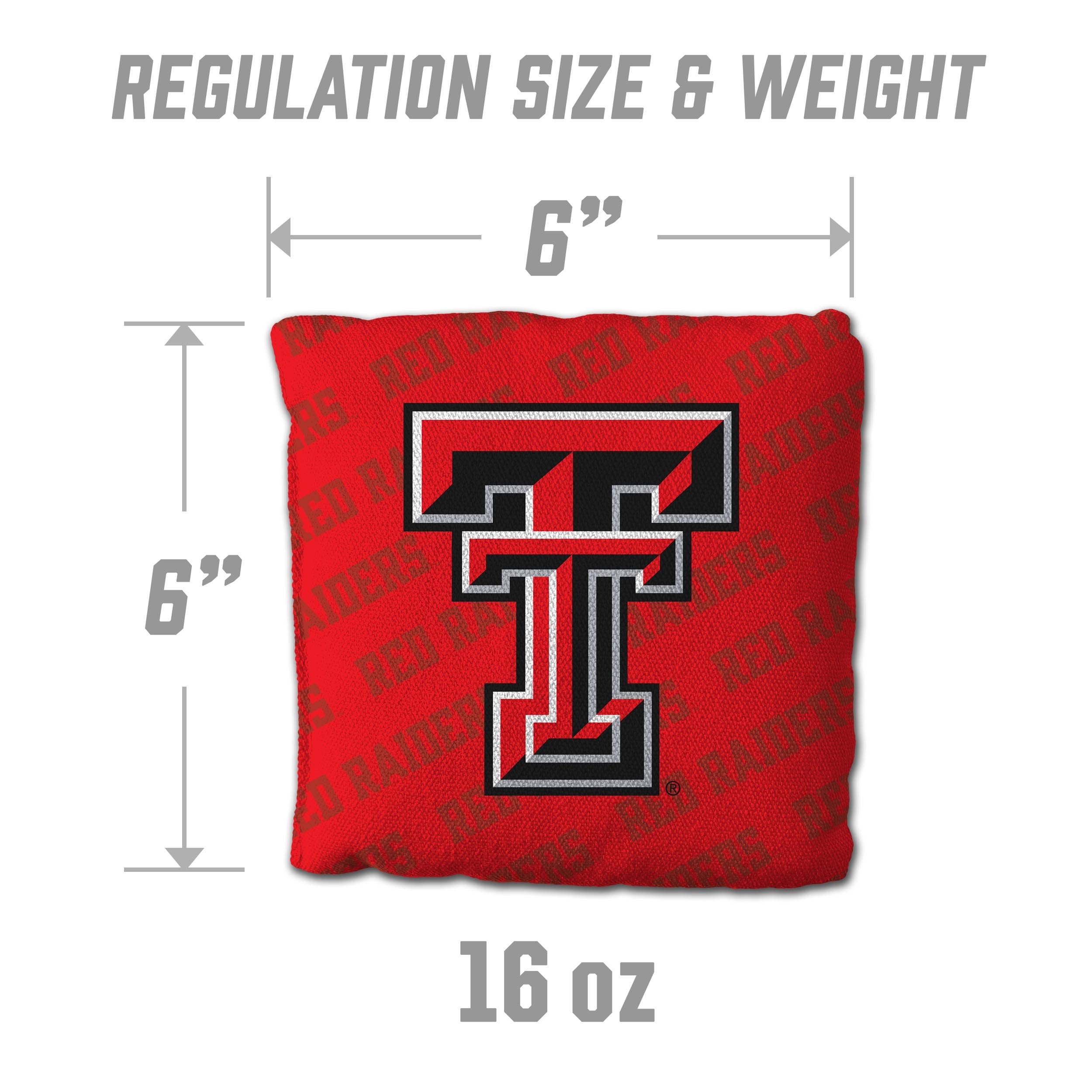 YouTheFan NCAA Texas Tech Red Raiders Cornhole Bags - 4PK - Red - Sports Collectibles, Sports Memorabilia, Sports Fan Shop, Sports Gifts