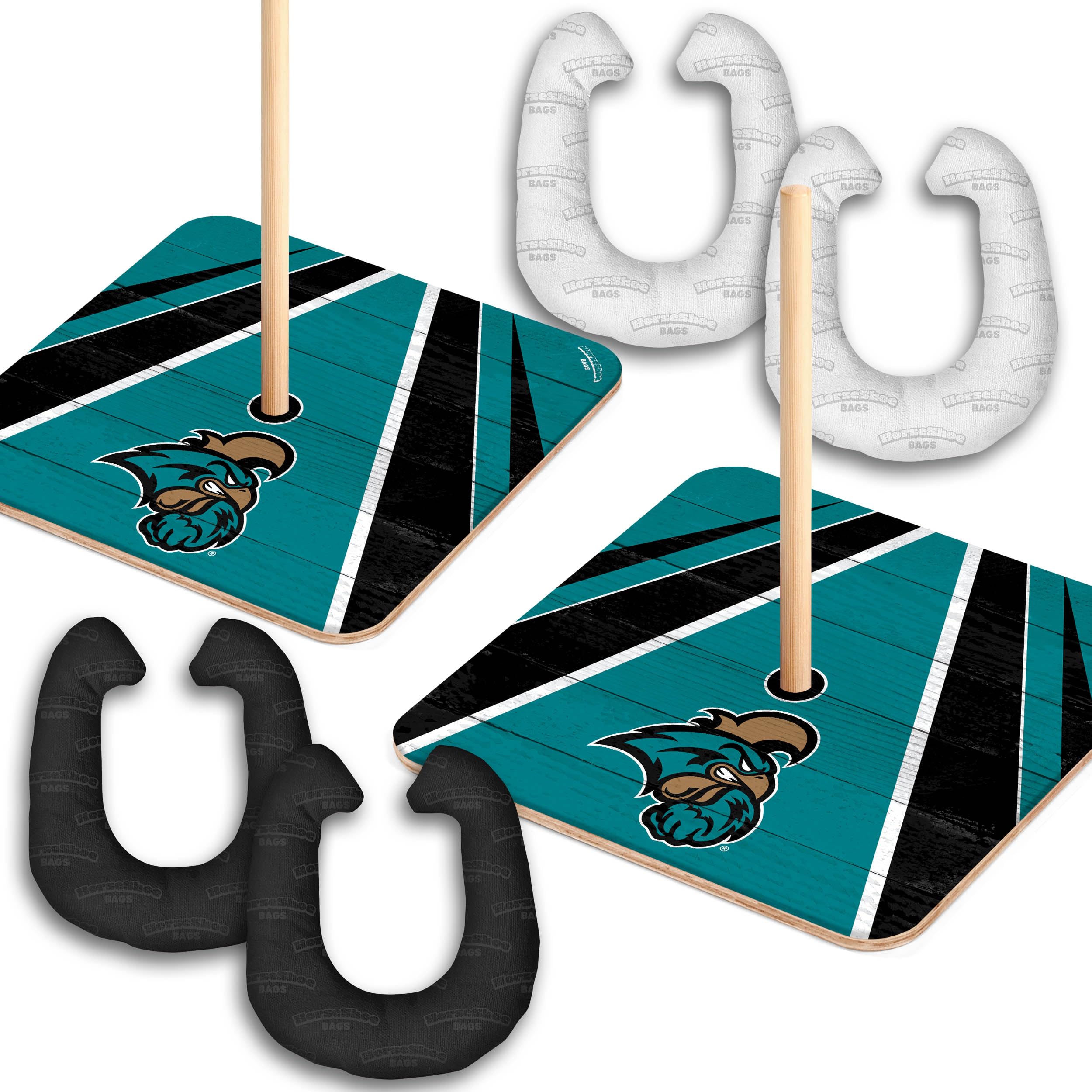 YouTheFan NCAA Coastal Carolina Horseshoe Bags - Sports Collectibles, Sports Memorabilia, Sports Fan Shop, Sports Gifts