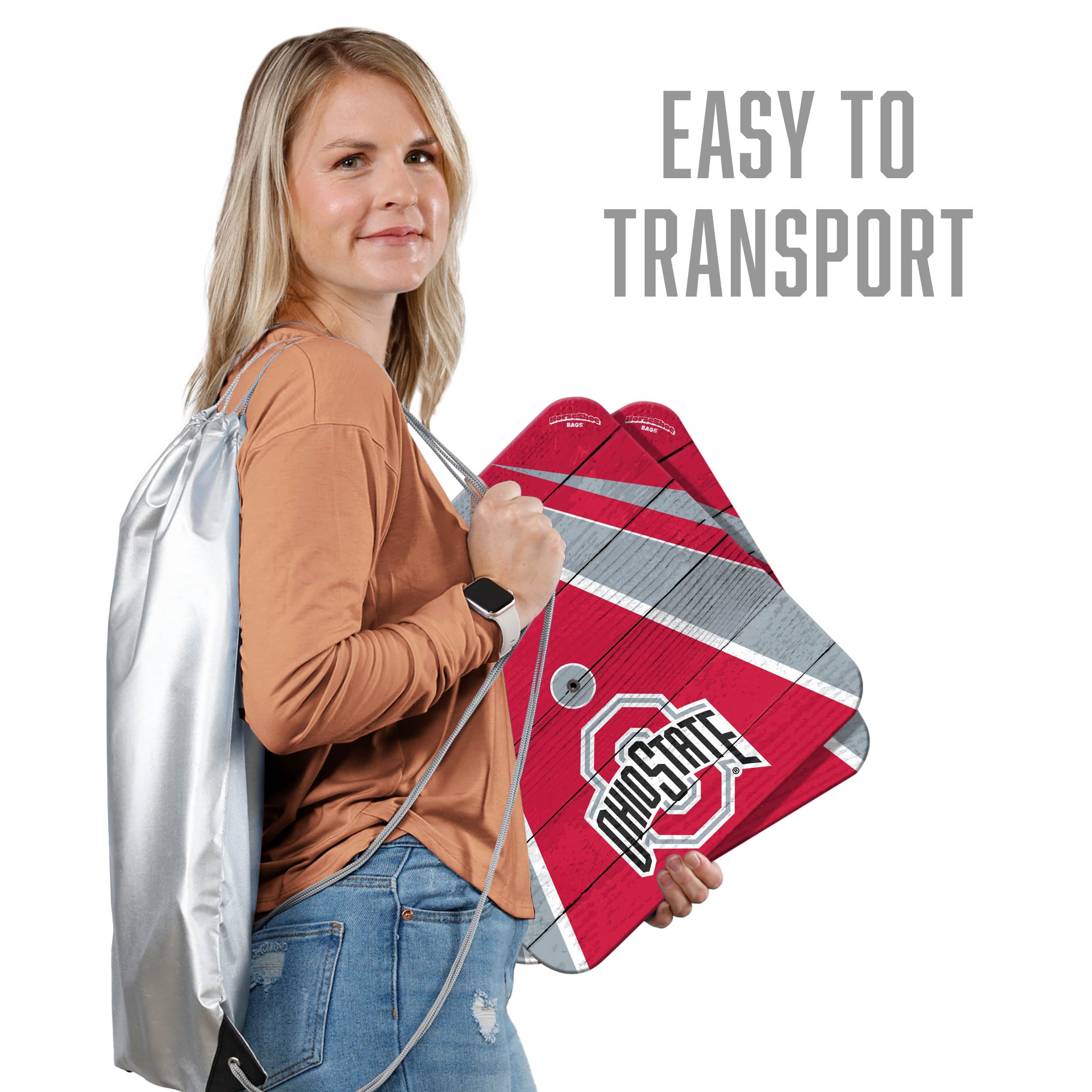 YouTheFan NCAA Ohio State Buckeyes Horseshoe Bags - Sports Collectibles, Sports Memorabilia, Sports Fan Shop, Sports Gifts