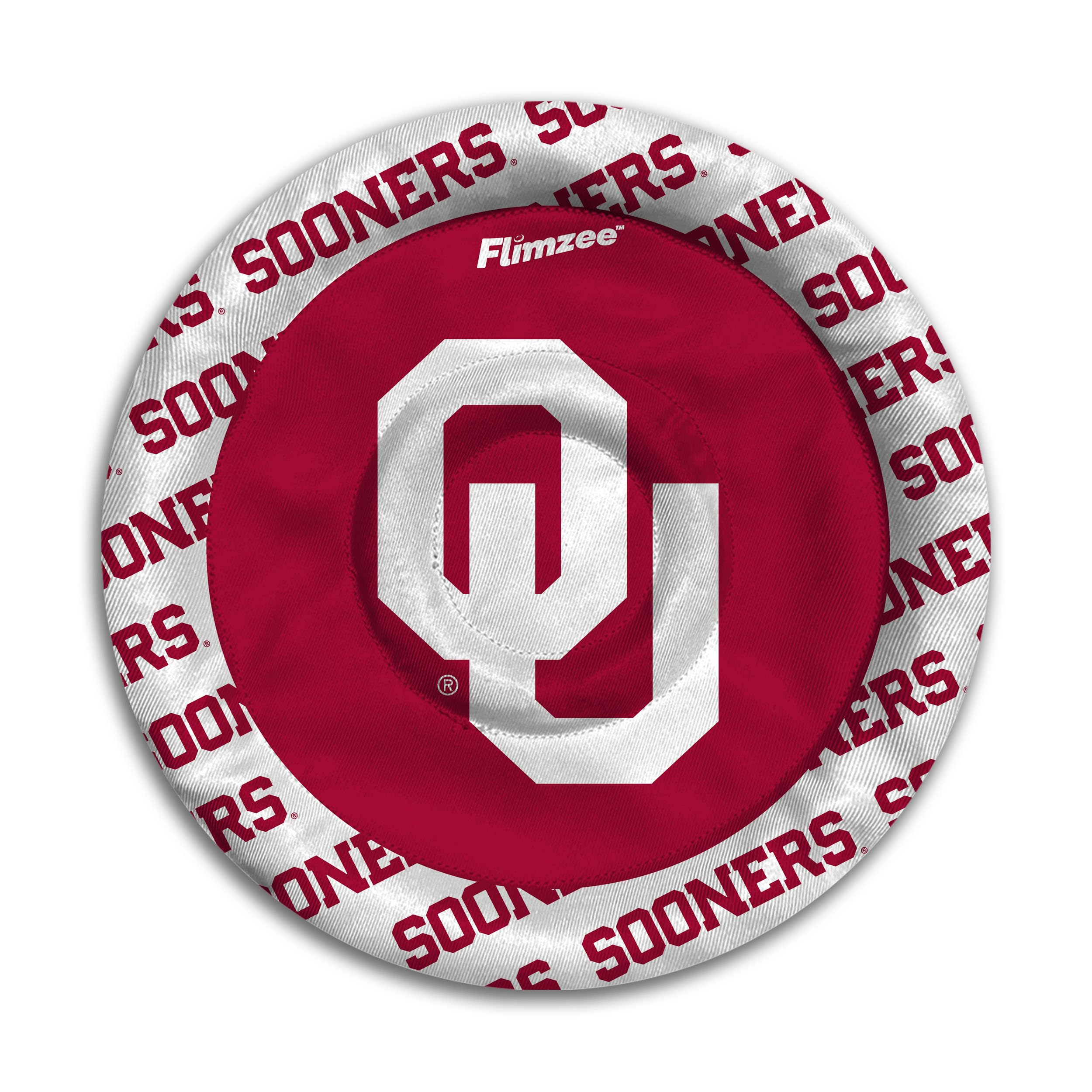 YouTheFan NCAA Oklahoma Sooners Flimzee Bean-Bag Flying Disc - Sports Collectibles, Sports Memorabilia, Sports Fan Shop, Sports Gifts