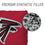 YouTheFan NFL Atlanta Falcons Cornhole Bags - 4PK - Red - Sports Collectibles, Sports Memorabilia, Sports Fan Shop, Sports Gifts