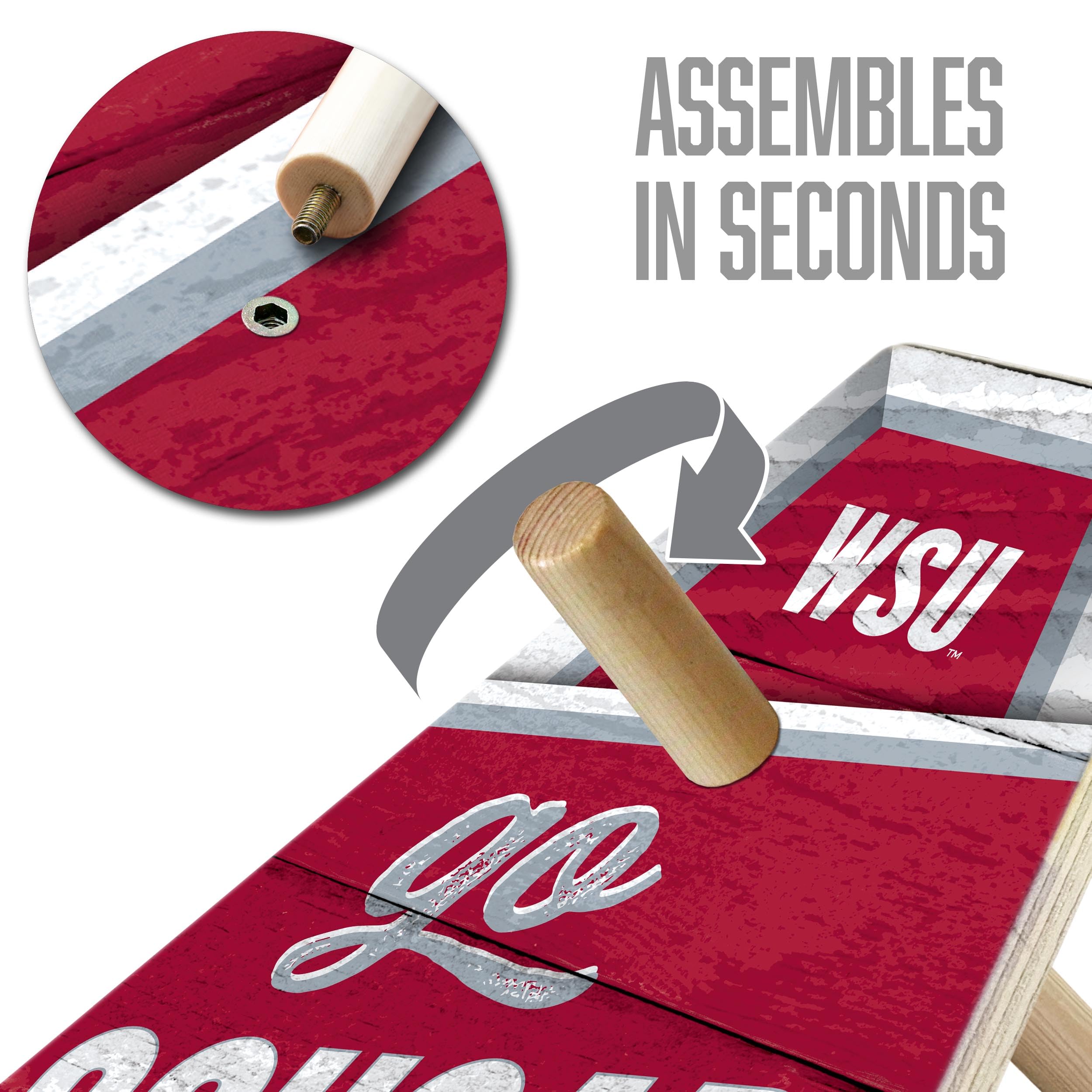 YouTheFan NCAA Washington State Cougars RingBag - Sports Collectibles, Sports Memorabilia, Sports Fan Shop, Sports Gifts