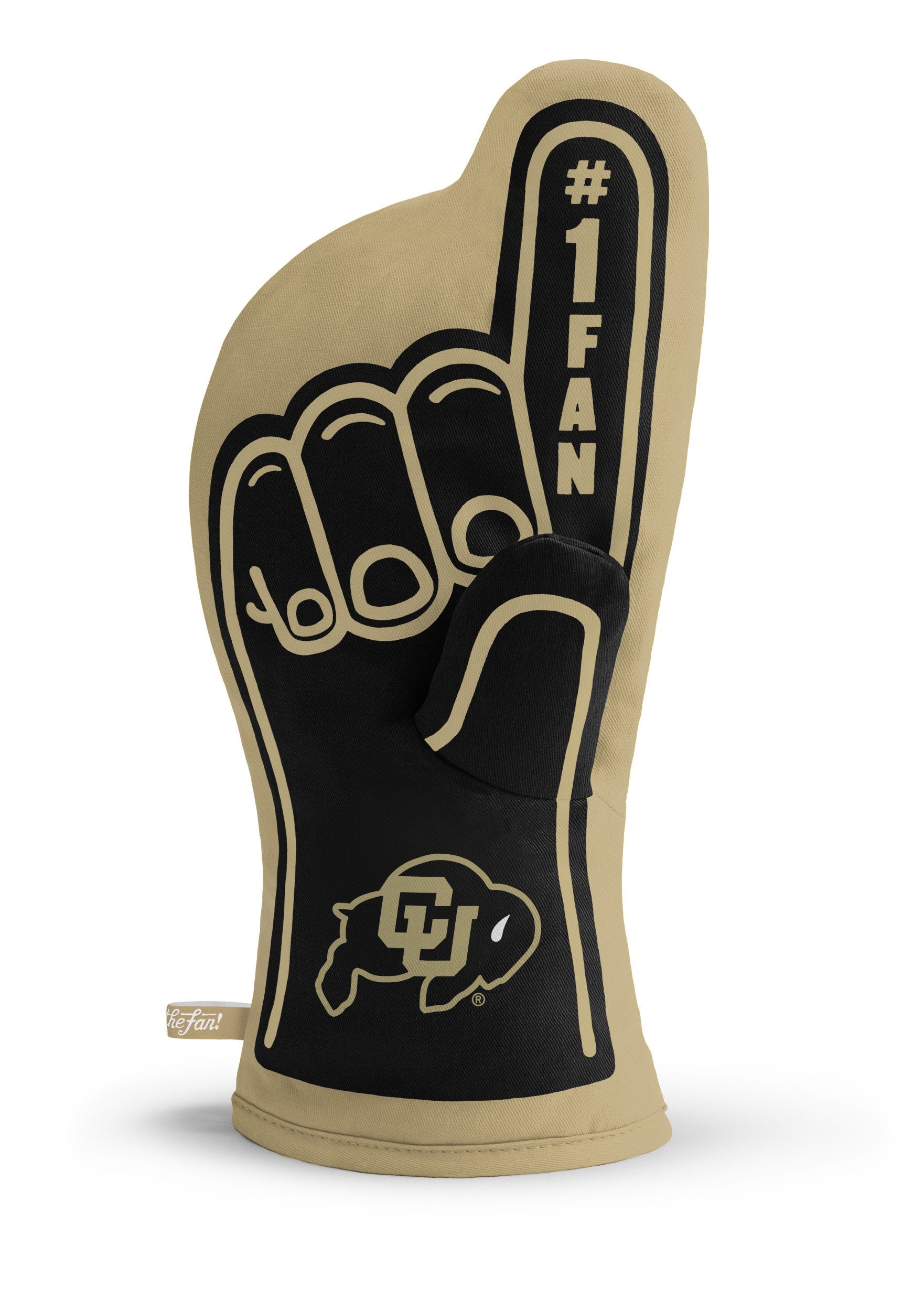 YouTheFan NCAA Colorado Buffaloes #1 Oven Mitt , 13.25" x 6.5" - Sports Collectibles, Sports Memorabilia, Sports Fan Shop, Sports Gifts
