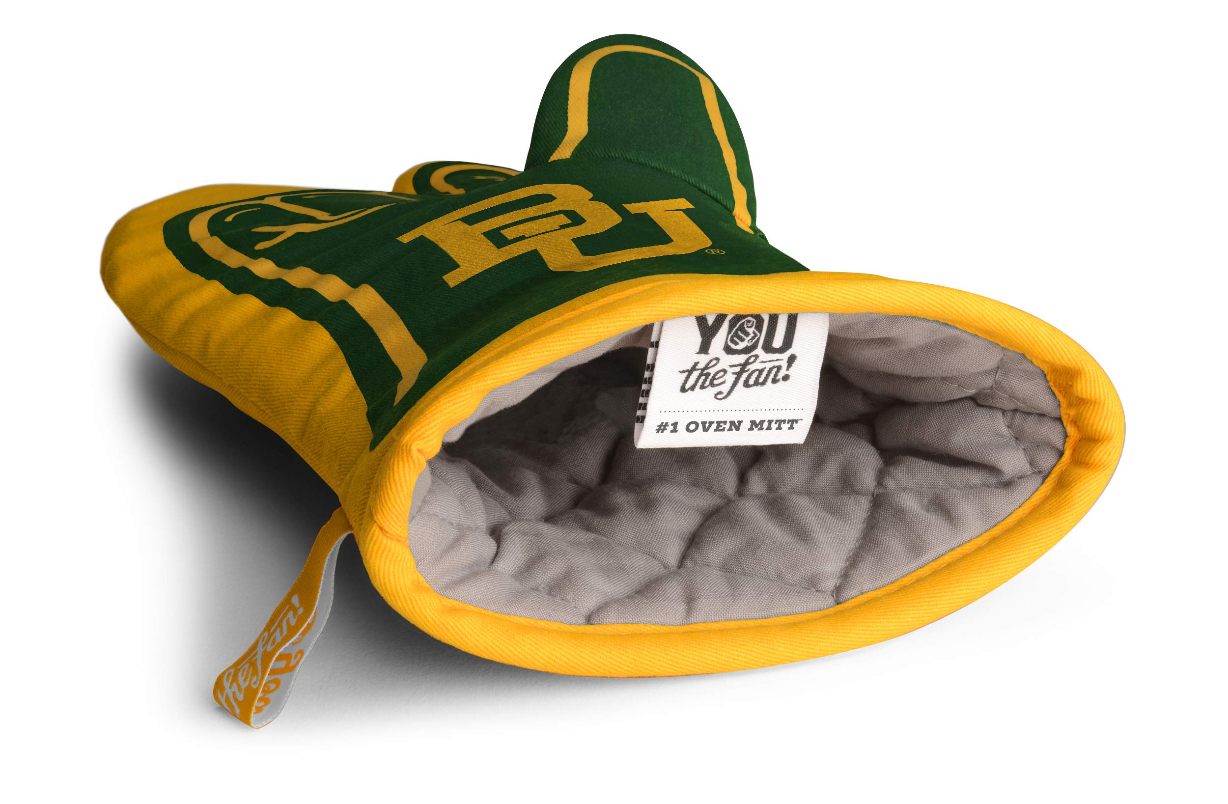 YouTheFan NCAA Baylor Bears #1 Oven Mitt - Sports Collectibles, Sports Memorabilia, Sports Fan Shop, Sports Gifts