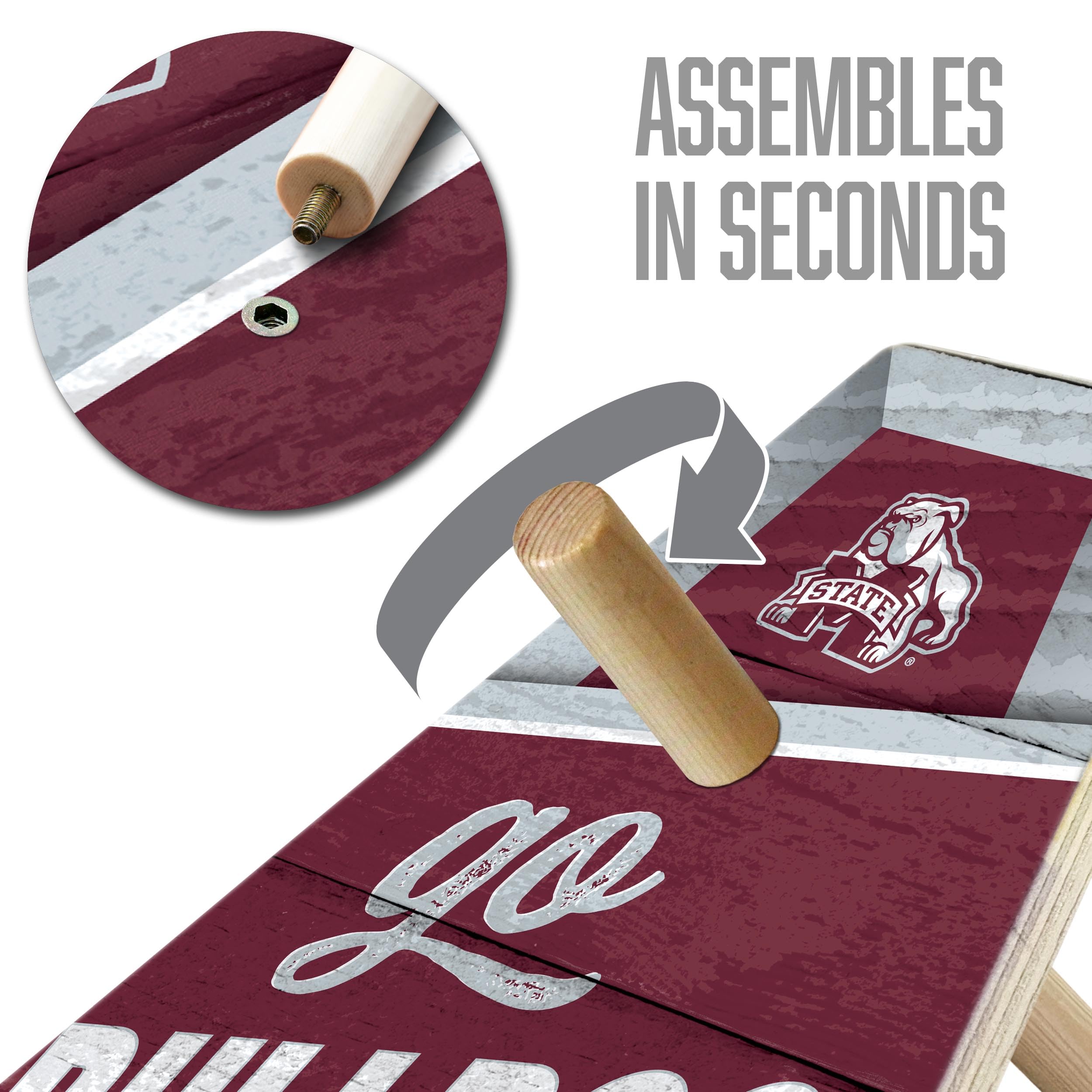 YouTheFan NCAA Mississippi State Bulldogs RingBag - Sports Collectibles, Sports Memorabilia, Sports Fan Shop, Sports Gifts