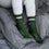 For Bare Feet NHL Dallas Stars 4 Stripe Deuce Crew Sock Team Color LARGE - Sports Gifts, Sports Memorabilia, Sports Collectibles, Fan Shop
