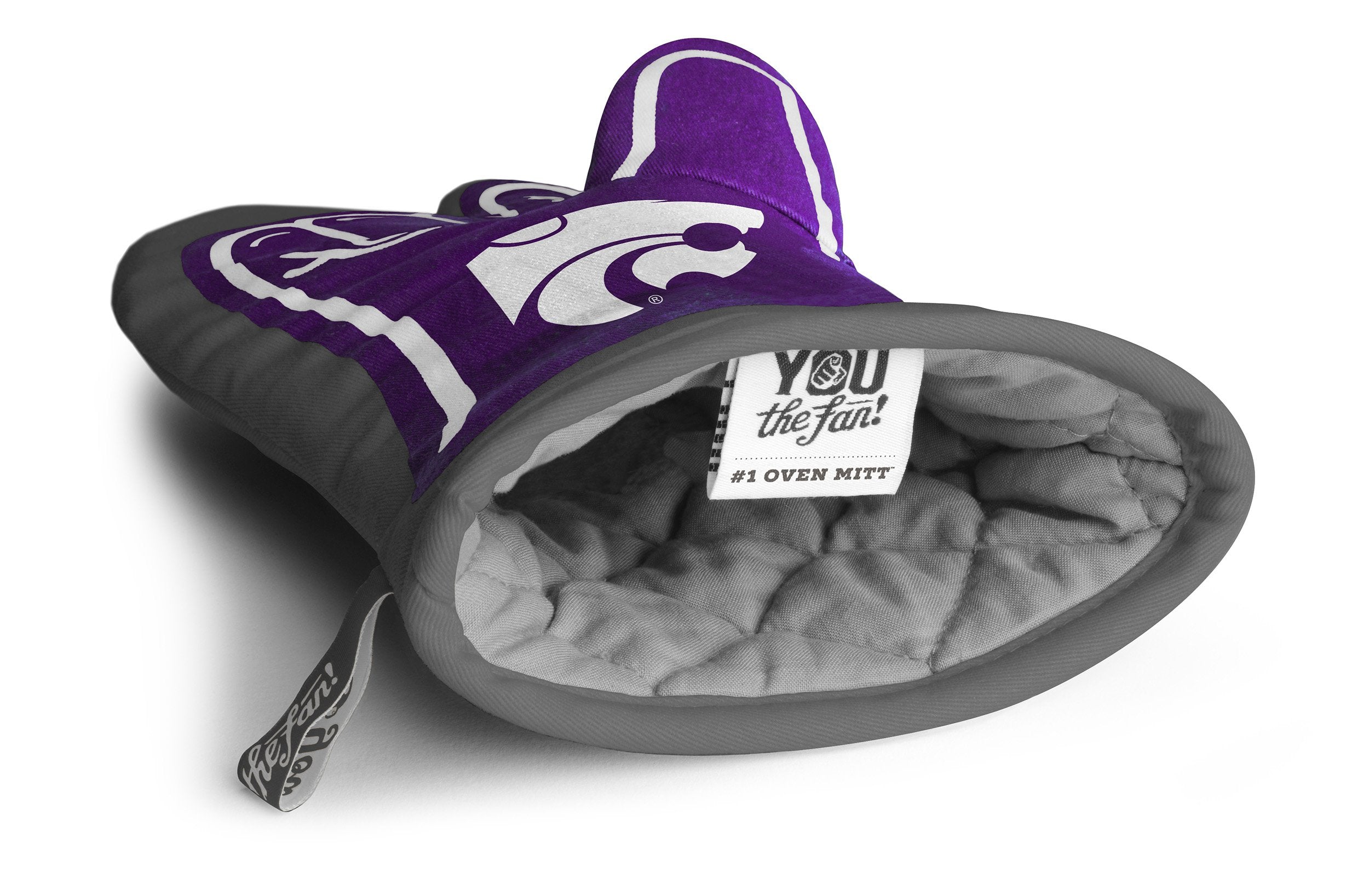 YouTheFan NCAA Kansas State Wildcats #1 Oven Mitt - Sports Collectibles, Sports Memorabilia, Sports Fan Shop, Sports Gifts