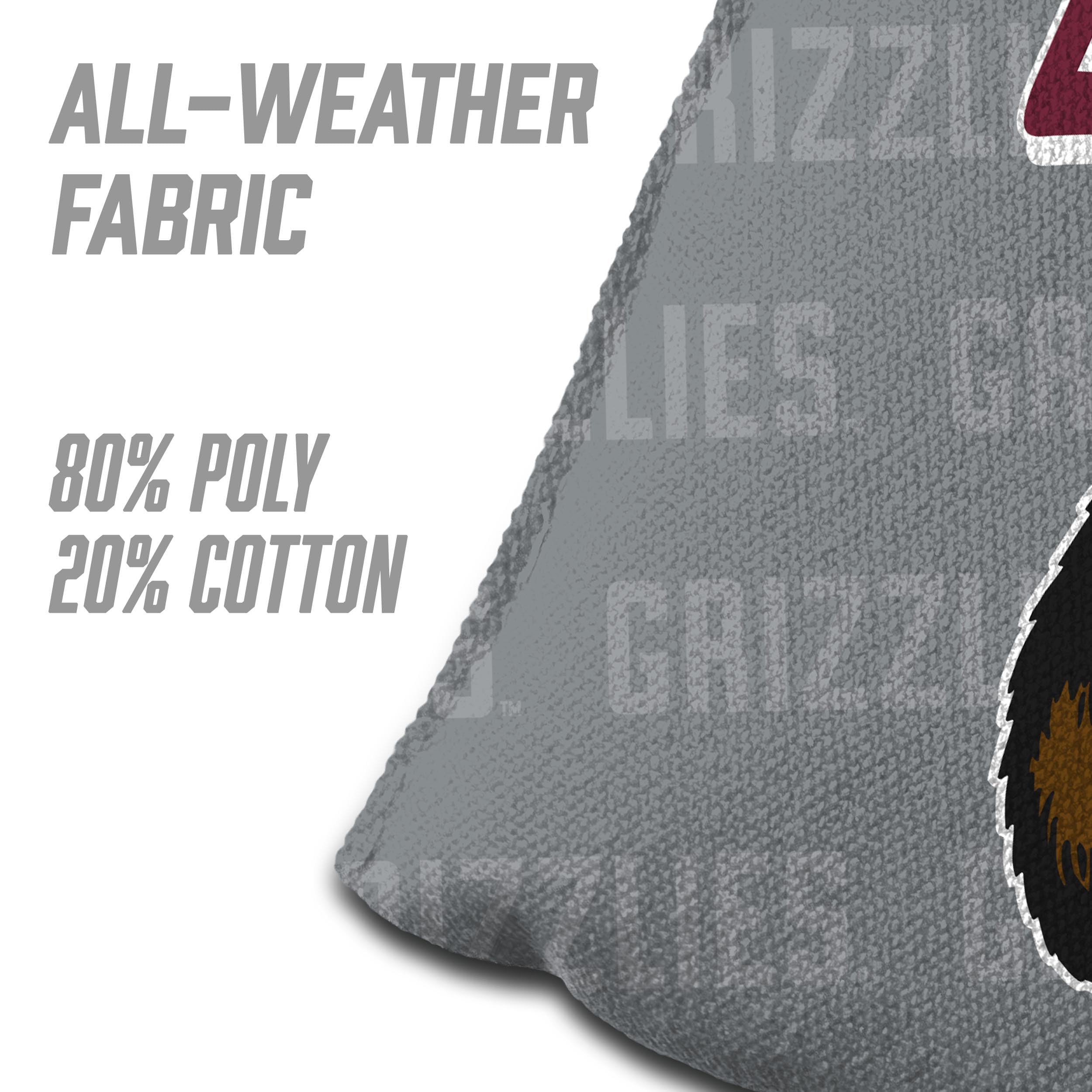 YouTheFan NCAA Montana Grizzlies Cornhole Bags - 4PK - Grey - Sports Collectibles, Sports Memorabilia, Sports Fan Shop, Sports Gifts
