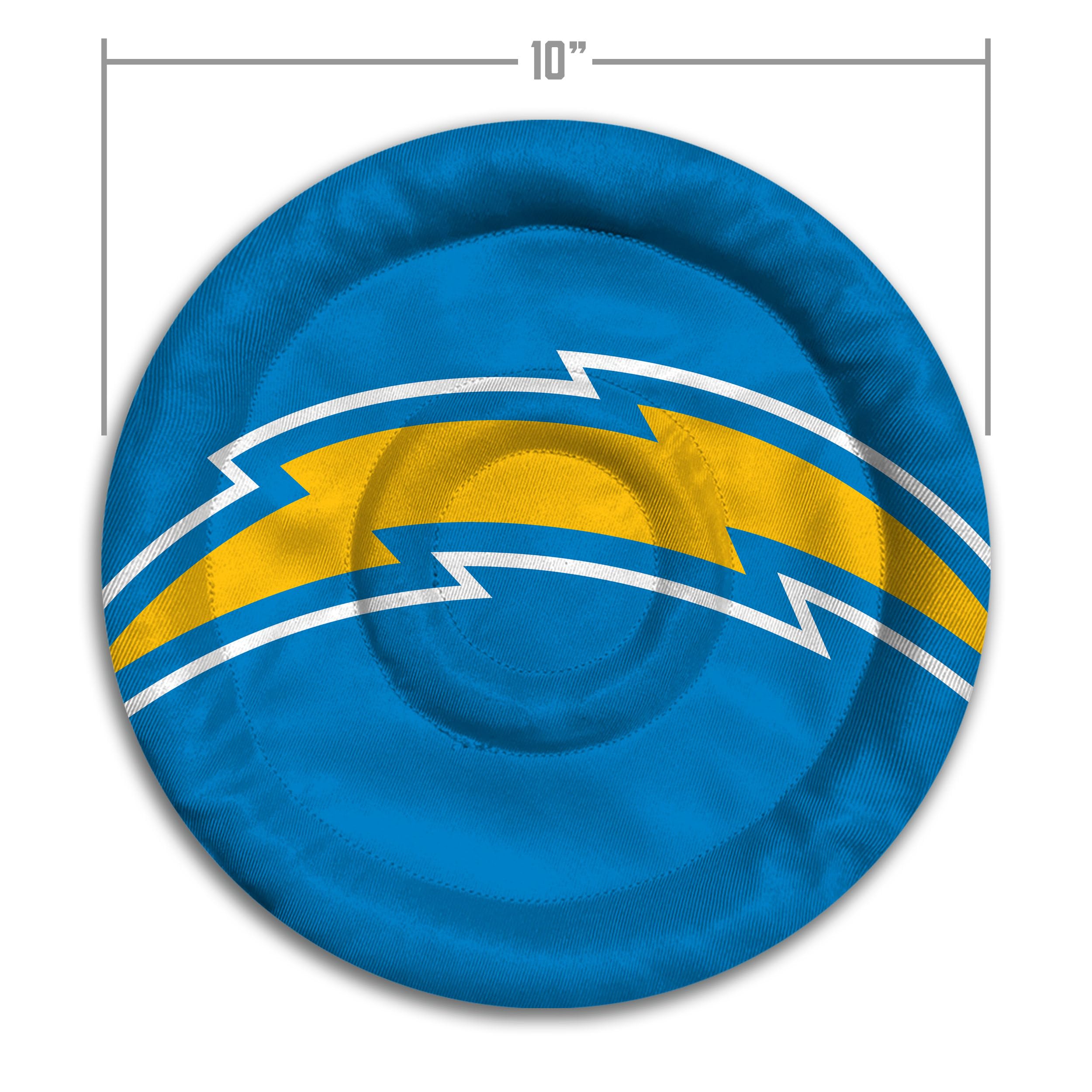 YouTheFan NFL Los Angeles Chargers Flimzee Bean-Bag Flying Disc - Sports Collectibles, Sports Memorabilia, Sports Fan Shop, Sports Gifts