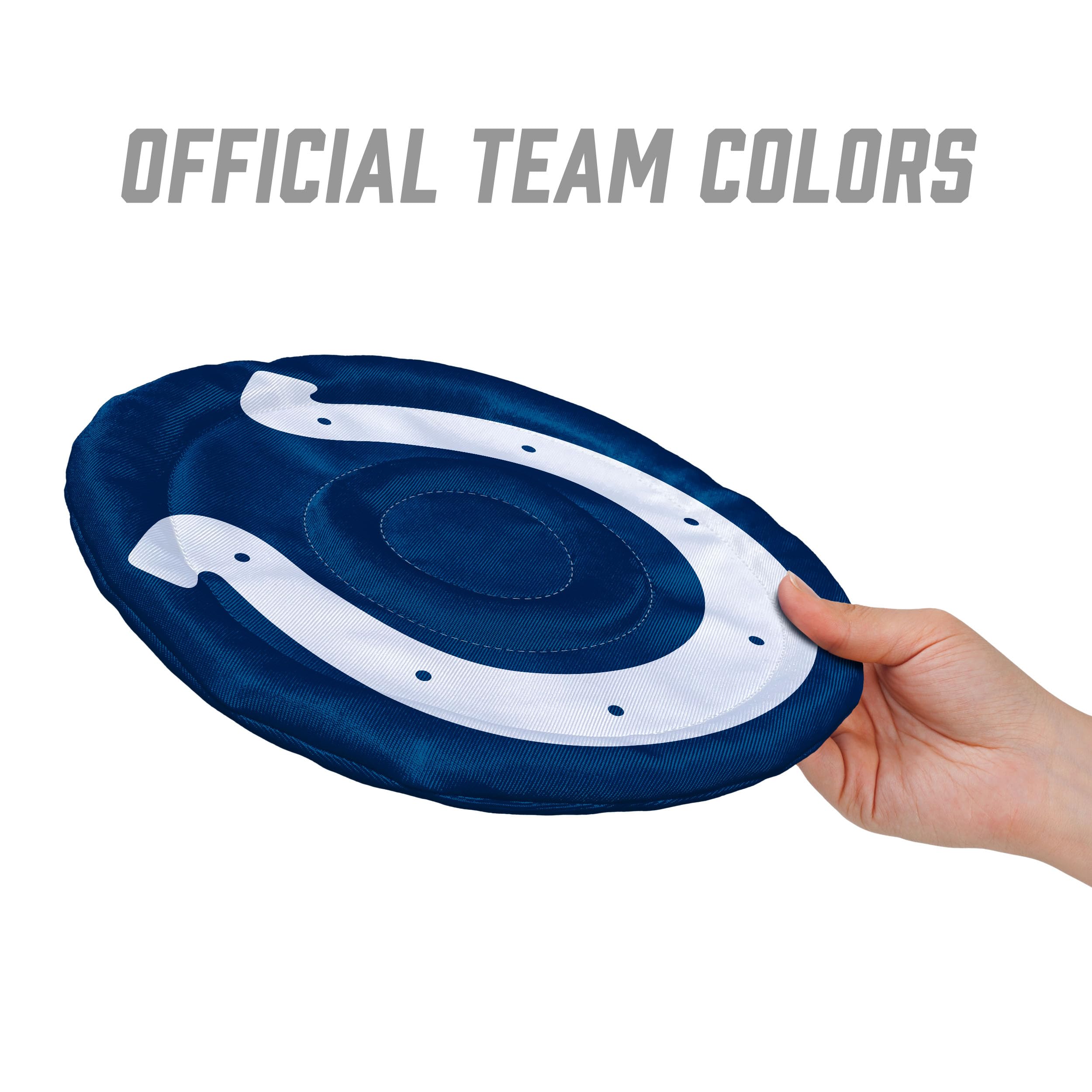 YouTheFan NFL Indianapolis Colts Flimzee Bean-Bag Flying Disc - Sports Collectibles, Sports Memorabilia, Sports Fan Shop, Sports Gifts