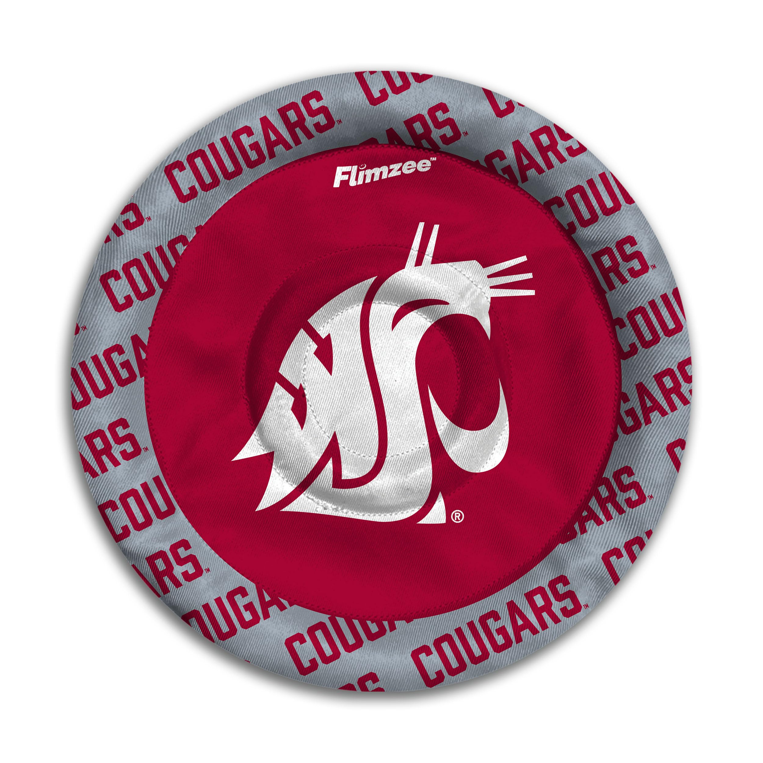 YouTheFan NCAA Washington State Cougars Flimzee Bean-Bag Flying Disc - Sports Collectibles, Sports Memorabilia, Sports Fan Shop, Sports Gifts