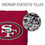 YouTheFan NFL San Francisco 49ers Cornhole Bags - 4PK - Red - Sports Collectibles, Sports Memorabilia, Sports Fan Shop, Sports Gifts