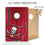 YouTheFan NFL Tampa Bay Buccaneers 2’ x 3’ Wood Cornhole Game with Logo Bags - Sports Collectibles, Sports Memorabilia, Sports Fan Shop, Sports Gifts
